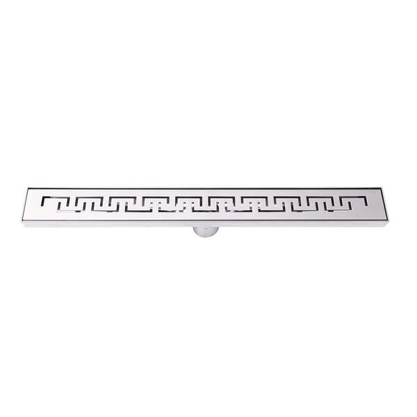 Boann Modern Line Design Stainless Steel Linear Drain - 36 In. BNLD36C03